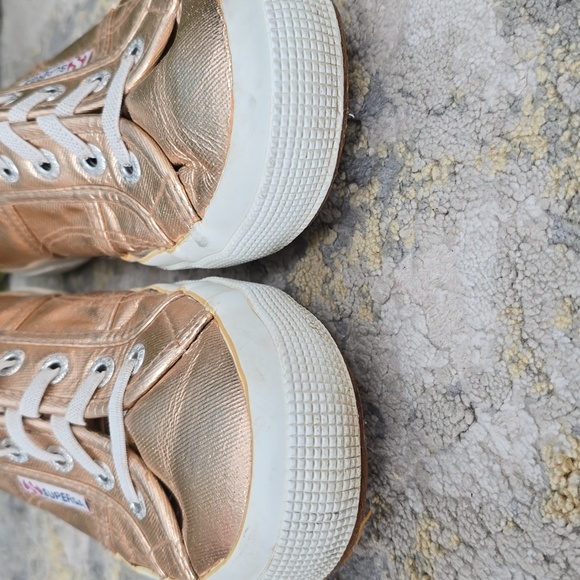 Superga 2750 Lamew Rose Gold Sneakers - Picture 11 of 14